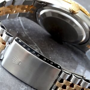 Rolex Datejust 36 Custom Mother of Pearl Dial and Diamond Bezel 18k/Steel Jubilee Bracelet