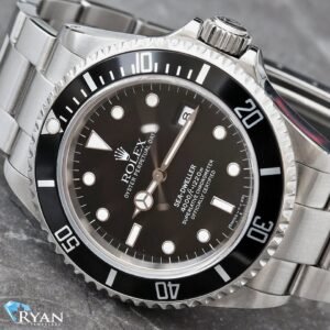 Rolex Sea-Dweller Date 40mm Black Dial Brushed Oyster Bracelet Steel Watch