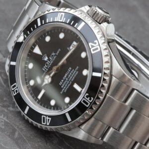 Rolex Sea-Dweller Date 40mm Black Dial Brushed Oyster Bracelet Steel Watch
