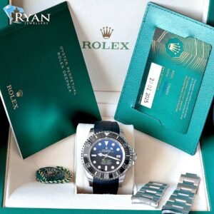 Rolex Sea-Dweller Deepsea 44 James Cameron Dial Rubber & Steel Bracelet Full Set